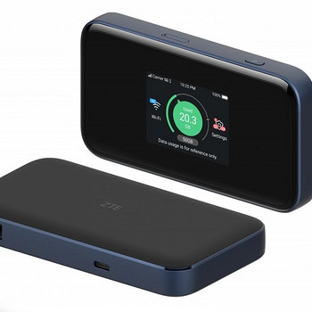ZTE MU5001 Mobile 5G Router - WiFi 6, 4.500 mAh battery