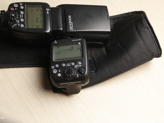 Canon 600EX-RT + Yongnuo YN-E3-RT
