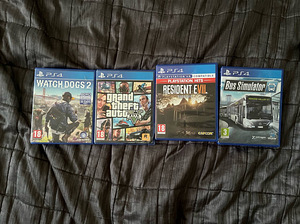 Müügil PlayStation 4 mängud/Продаются игры для PlayStation 4 (1 foto / 1)