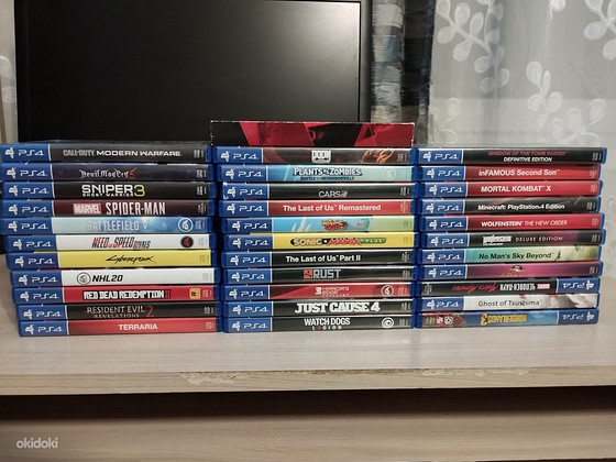 Диски на ps4