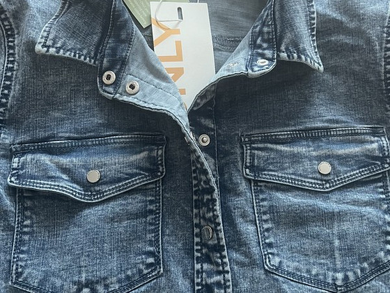 Denim kleit