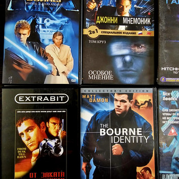 DVD диски 5 шт