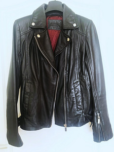 Uus naiste nahk biker-jakk RESERVED s42 (2 foto / 10)