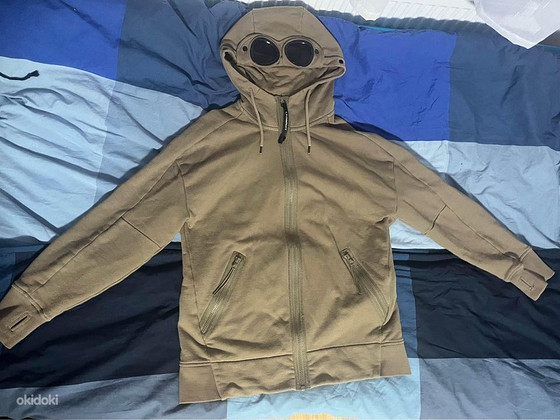 C.P. Company Diagonal Raised Fleece Goggle Hoodie