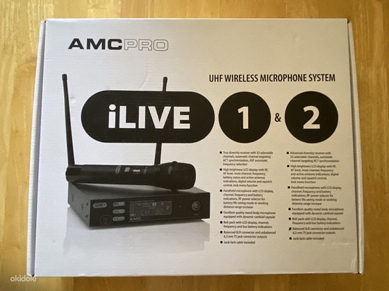 Комплект радиомикрофонов AMC iLive1