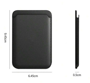 Kaarditasku Apple iPhone Leather Wallet MagSafe картодержате (1 фото из 9)