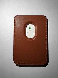 Kaarditasku Apple iPhone Leather Wallet MagSafe картодержате (7 фото из 9)