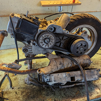 Rolleri mootor 4 takti 50cc