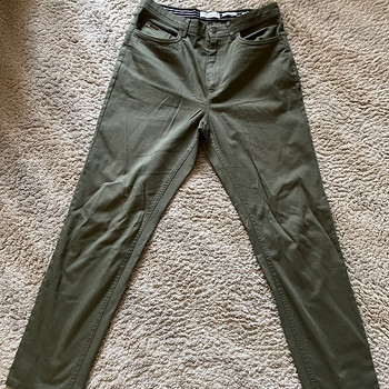 RESERVED Chino püksid rohelised S