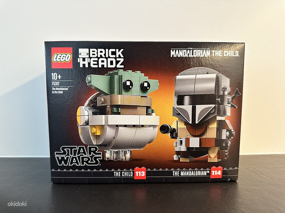 Lego BrickHeadz Звездные войны Мандалорианец и ребенок 75317