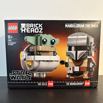 Lego BrickHeadz Звездные войны Мандалорианец и ребенок 75317