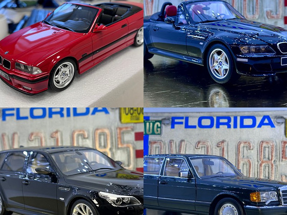 1:18 автомобильные модели