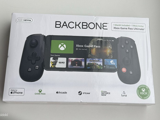 Backbone One for Xbox for iPhone (Lightning) , Black