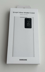 Samsung Galaxy S24 Ultra Smart View Wallet Case , White (1 фото из 3)