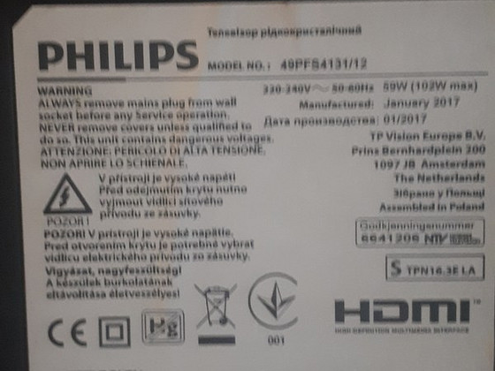 Plaza philips TV varuosade jaoks