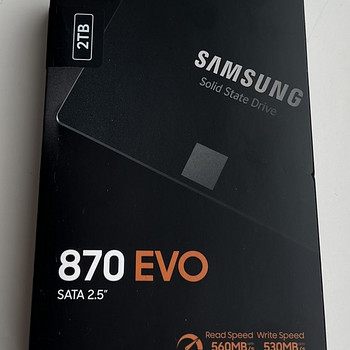 Samsung 870 EVO SSD 2TB