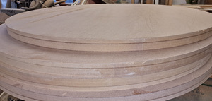 Ümmargused MDF lauatoorikud 35mm paksusega diameeter 1m 4tk (2 foto / 3)