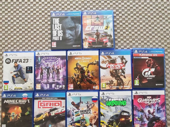 Продажа игр для пс4 и пс5