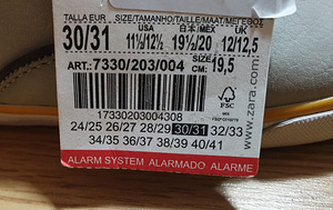 Zara тенниски 30/31 размер (3 фото из 4)