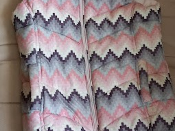 Voodriga vest tüdrukutele vanuses 4-6 aastat