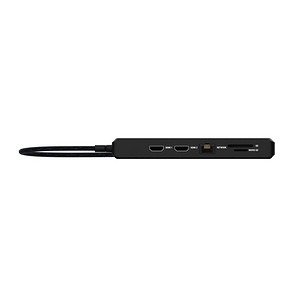 Unisynk 12 Port Dual Display USB-C Hub 8K Pro , Black (3 фото из 10)