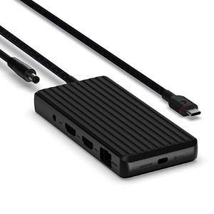 Unisynk 9 Port Dual Display USB-C Docking Station , Black (1 foto / 10)