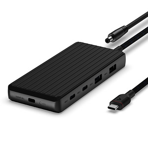 Unisynk 9 Port Dual Display USB-C Docking Station , Black (3 foto / 10)