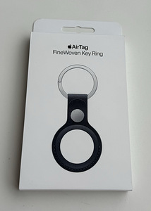 Apple AirTag FineWoven Key Ring , Black (1 фото из 2)