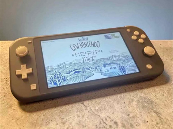 CFW JAILBREAK Nintendo switch lite + 70 mängu