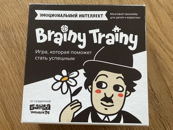 Настольная Игра Brainy Trainy эмоциональный интеллект!