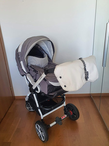 Коляска 2 в 1 Gesslein F4 Air+ (6 фото из 9)