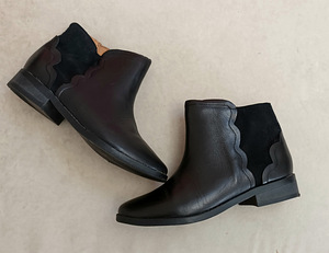 Кожаные сапоги Zara 31 (4 фото из 4)