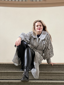 Kootud mantel, 70% vill (4 foto / 7)