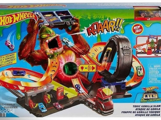 Hot Wheels City Gorilla Slam GTT94