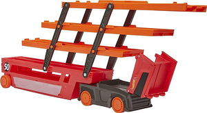 Hot Wheels Mega Hauler с хранилищем для 50+ серьезных игрушек Hot Wheels (4 фото из 9)