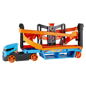 Hot Wheels Mega Hauler с хранилищем для 50+ серьезных игрушек Hot Wheels (7 фото из 9)