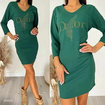 Kaunis roheline dresskleit
