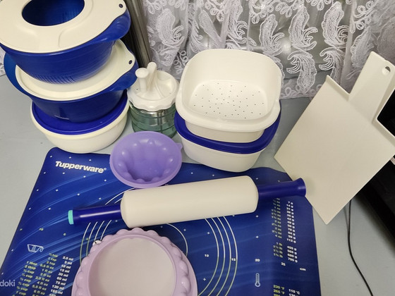 Tupperware Plastist nõude komplekt 12 eset
