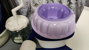 Tupperware Plastist nõude komplekt 12 eset (6 foto / 8)