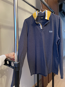 Поло Hugo Boss с длинными рукавами (2 фото из 5)