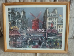 MOULIN ROUGE LITOGRAAFIA KOOS SIGNATUURIGA (1 foto / 2)