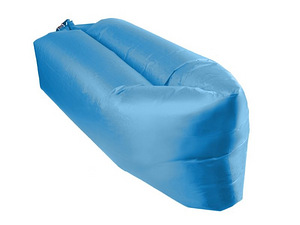 Надувной матрас - кровать Lazy Bag Sofa светло-синий 230х70 (4 фото из 4)