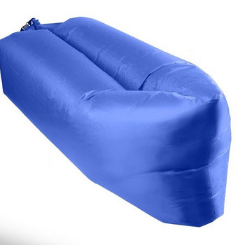 Надувной матрас - кровать Lazy Bag Sofa темно-синий 230х70 с