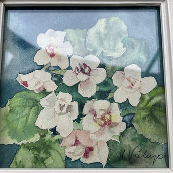 Eesti kunst Helga Viilup akvarell