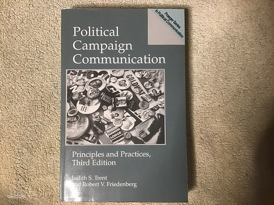“Political Campaign Communication” London, 1995
