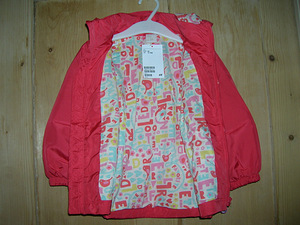 UUS !!! Nylon Coat for Girl 12-18 months H&M (2 foto / 3)