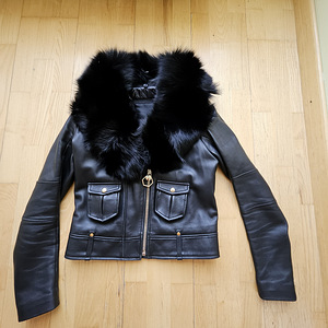 Philipp Plein naiste nahktagi. Väga heas korras! Rebasekrae. (1 foto / 2)
