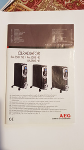 Õliradiaator AEG (9 foto / 10)