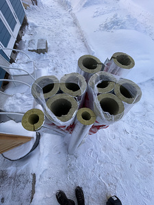 Изоляция трубы (1 фото из 5)