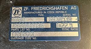 ZF 4699805036 GK30 varuosa erimasinatele. (1 foto / 9)